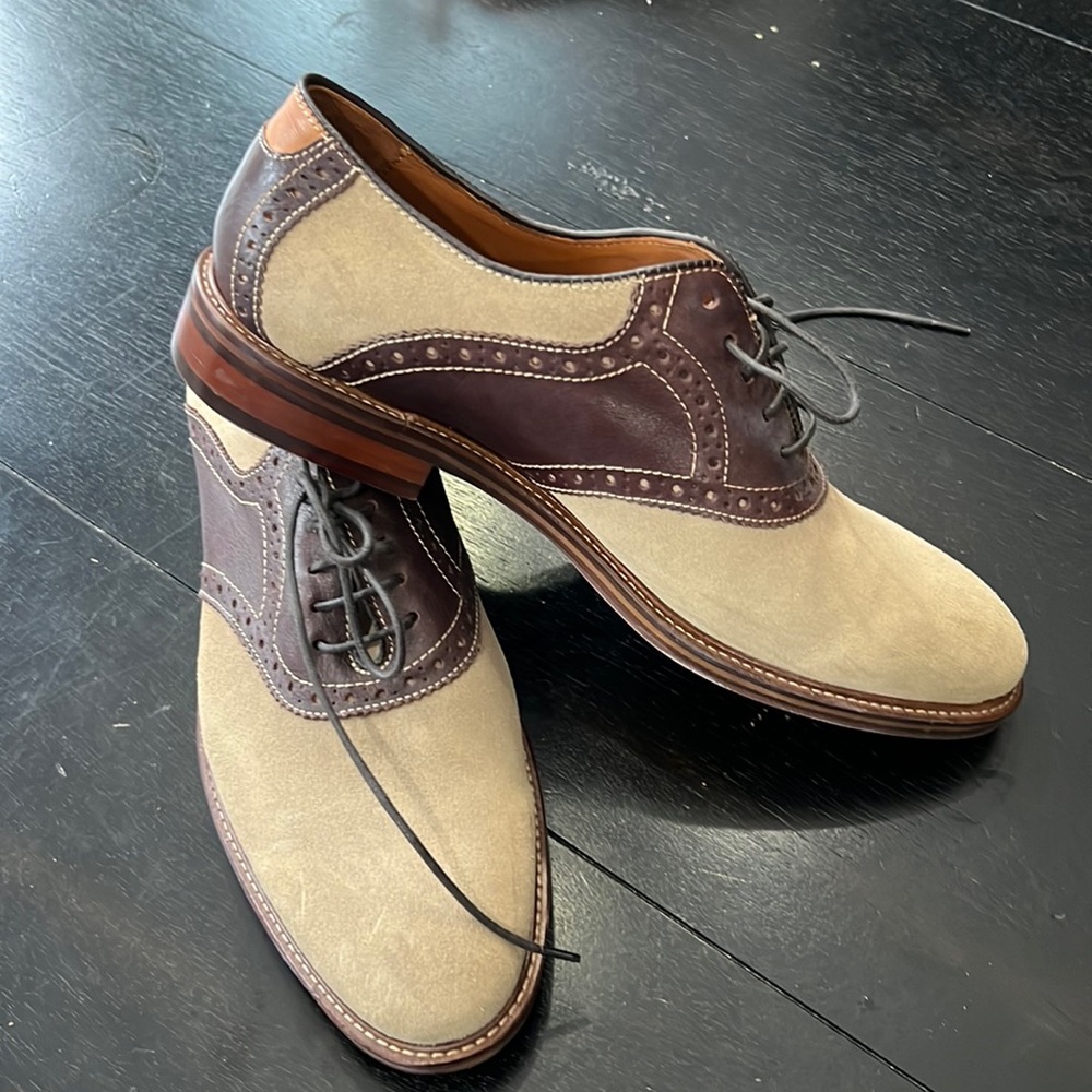 Suede Oxford two tone Men’s shoes